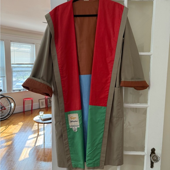 Jackets & Blazers - Colorful Vintage Womens Trench Coat
